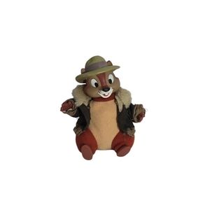 Chip And Dale Rescue Rangers Applause Plush  Aviator Jacket Pilot Chip Chipmunk